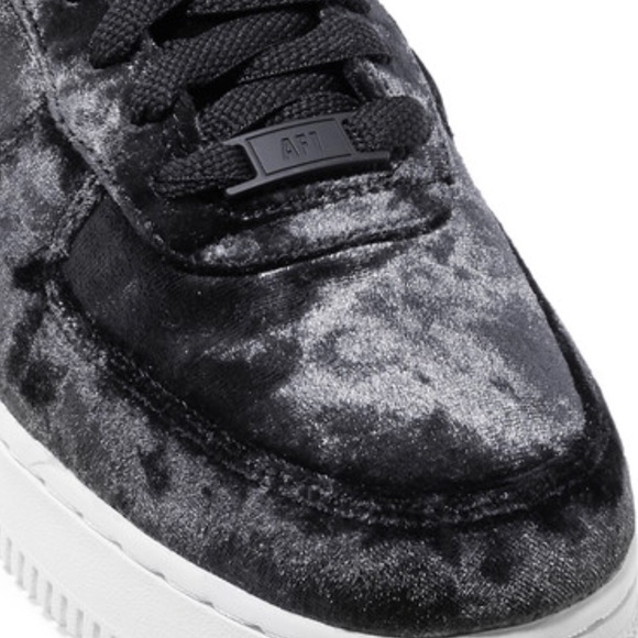 velvet black air force 1